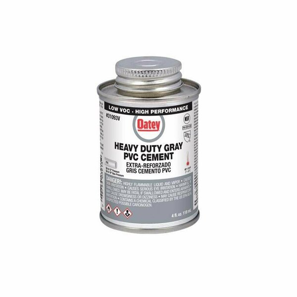 Tinkertools 4 oz Cement for PVC - Gray TI3310338